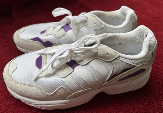 Adidas Original Yung-96 Purple/White Men's Size 8.5 Great Condition