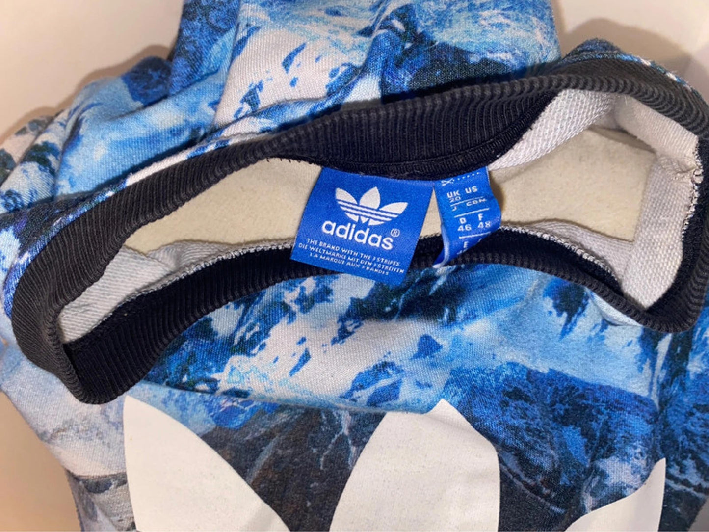 Adidas Rare Mountain Clash Jumper - Size UK20 but more like a 14-16