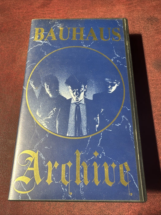 BAUHAUS ARCHIVE UK VHS VIDEO