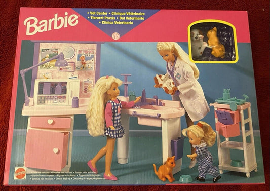 Barbie Pet Doctor Love 'N Care Vet Centre Brand New Sealed Boxed Mattel 1996