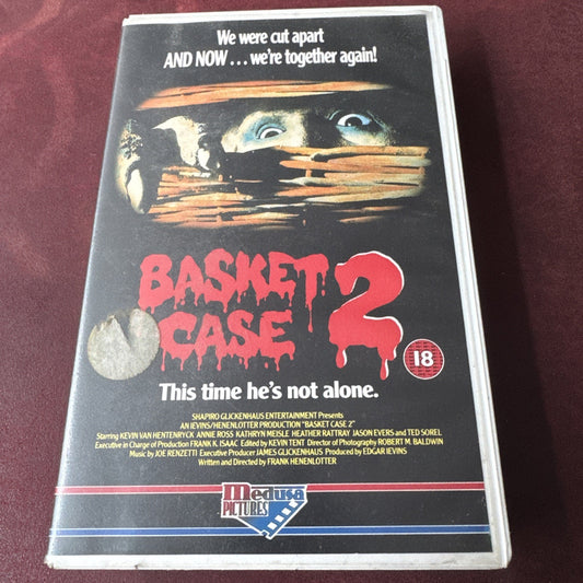 Basket Case 2 - Retro 80s Big Box VHS Ex Rental Rare