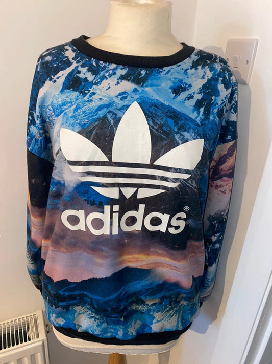 Adidas Rare Mountain Clash Jumper - Size UK20 but more like a 14-16