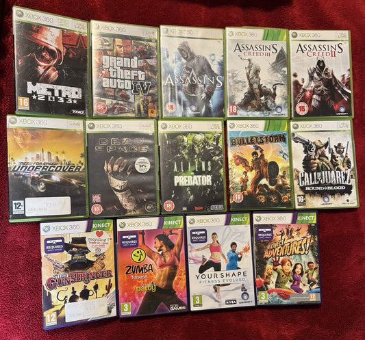 14 X Original Xbox Games Bundle Job Lot See Pics For More Info For Each Vintage